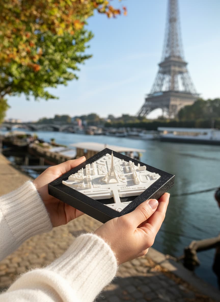 Paris, en relief